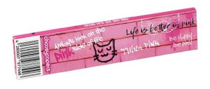 Choosypapers PINK King Size Slim Zigarettenpapier "Graffiti",