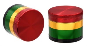 CNC Aluminium Mühle/Grinder, 50mm, 4-teilig, rasta