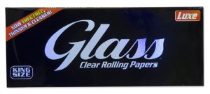 GLASS Clear King Size transparentes Papier