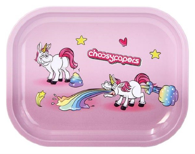 Drehtablett mini "choosypapers - Unicorn"