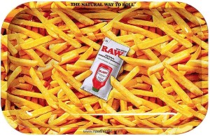 RAW® Dreh Tablett Rolling Tray Pommes Frites &...