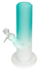 Glasbong Ziggi Jackson TOWER hellblau, ca. 24cm