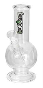 Glas-Bong Bubble Straight, ca. 20cm, "KaBong"