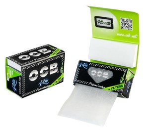 Full Box (24) OCB Premium Slim Rolls + Filter