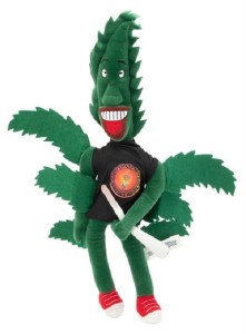 Bob Smokewear Marihuana Plüschfigur 45 cm