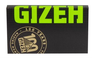 1 Full Box (20 Heftchen) Gizeh FINE (BLACK) Regular Magnet Papier -100-