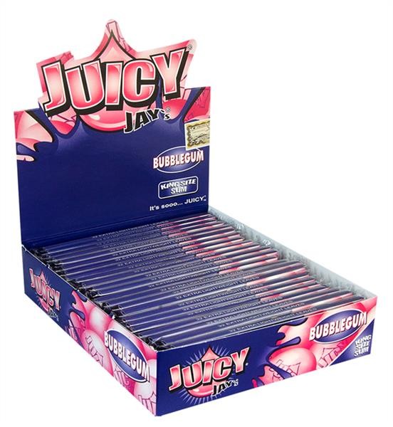 Full Box (24x) Juicy Jays King Size Slim aromatisiertes...