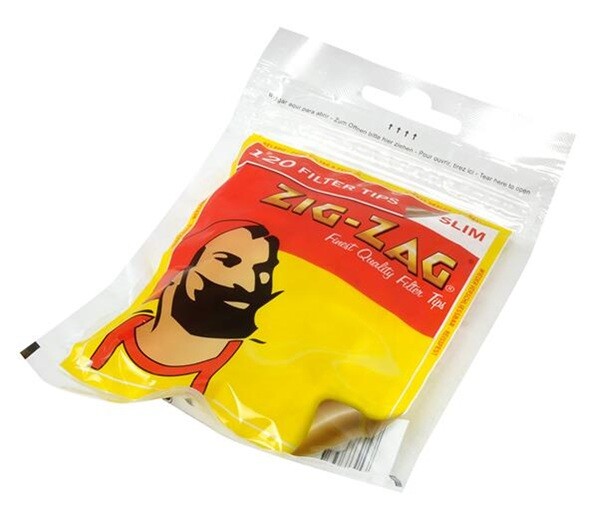 ZIG ZAG Gelb Spezial Drehfilter Slim 6mm – 34...