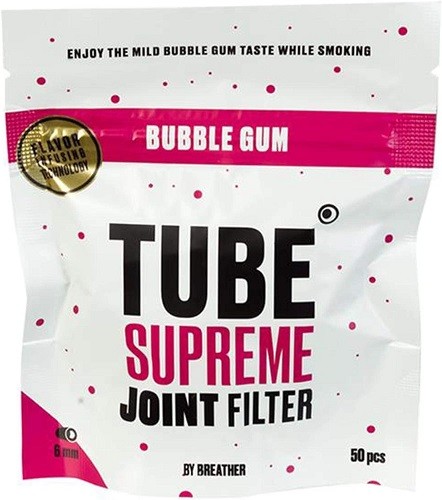 TUBE Supreme Joint Filter  ø 6mm Bubble Gum