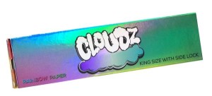 Cloudz RAINBOW King Size SLIM Zigarettenpapier + Rainbow...