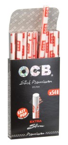 1 Box  OCB Stick Premium Extra Slim Drehfilter 5,7mm