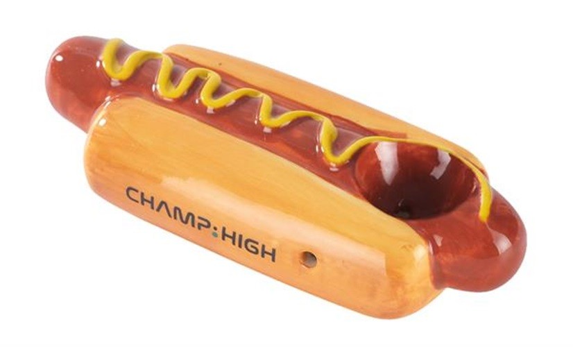 Keramikpfeife "Hot Dog"