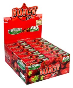 1 Box Juicy Jays aromat. Rolls, Strawberry