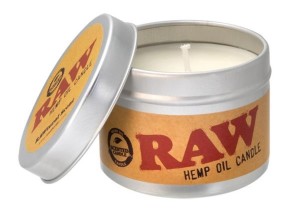 RAW Hemp Oil Candle Duftkerze