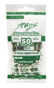 PURIZE® Super Slim Size Aktivkohlefilter