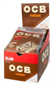 1 Box OCB Drehfilter ORGANIC VIRGIN Slim 6mm