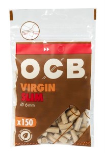 1 Box OCB Drehfilter ORGANIC VIRGIN Slim 6mm