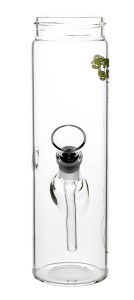 Glas-Bottle Bong, Stoner Scala  22cm