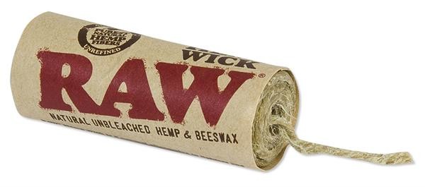 RAW Hemp Wick Rolls 600cm