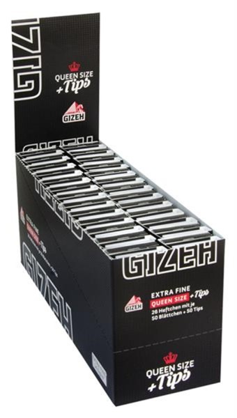 1 Box Gizeh PURE King Size Slim + Tips