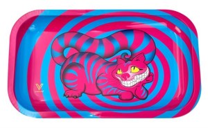 Dreh-Tablett - Rolling Tray, SMALL, "Seshigher Cat"