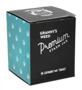 Grannys Premium Stash Jar, ø 58mm, hellblau