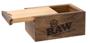 RAW™ Slide Box Holzbox klein mit Schiebedeckel