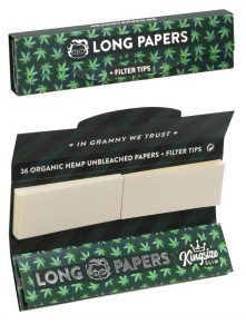 Box Grannys Organic Long King Size SLIM Zigarettenpapier...