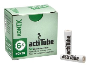 actiTube Aktivkohlefilter ø 6mm "Konik"...