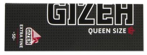 Gizeh EXTRA FINE BLACK Queen Size 1 1/4 Magnet Papier