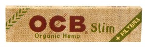 OCB Organic Hemp Papers Slim Papier + Filtertips