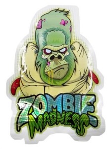 Mylar Bag Geruchststopp Beutel "Shape" Small "Zombie Madness" Cali Bag