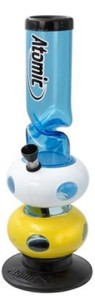 Acryl Bong  Bubble Straight Ice - "Bubble...