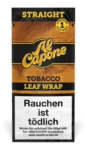 Al Capone Tobacco Leaf Wrap Zigarrenumblatt, Straight