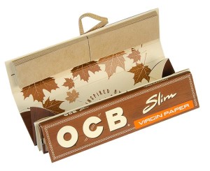 OCB Virgin Unbleached Roll Kit Zigarettenpapier + Tips +...