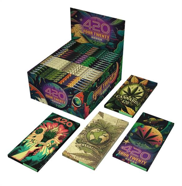 1 Box SNAIL King Size Slim Organic Hemp Papers & Tips...