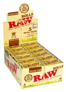 1 Box RAW™ Organic King Size Rolls (5m)