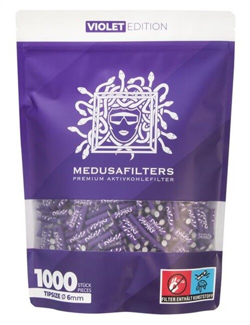 MEDUSA Aktiv-Cellulose-Filter ø 6mm...