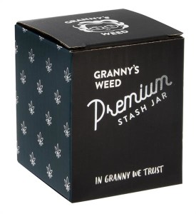 Grannys Premium Stash Jar, ø 58mm, dunkelgrün