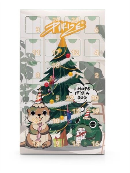 PURIZE® Adventskalender 2025 – Limited Designs, Aktivkohlefilter Mix