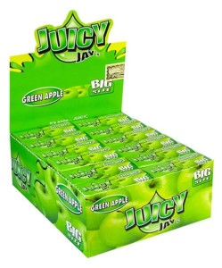 1 Box Juicy Jays aromat. Rolls, Green Apple