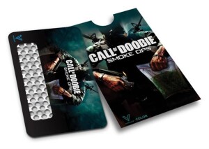V-Syndicate Metall-Grinderkarte - Call of Doobie, Zubehör im Kreditkartenformat