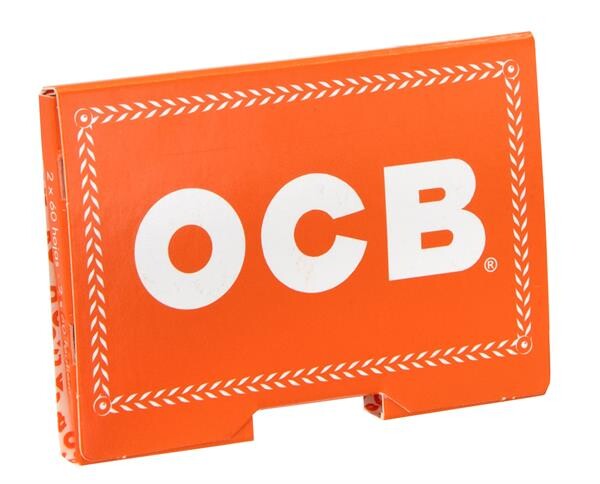 OCB Orange SW doppelt kurz Zigarettenpapier