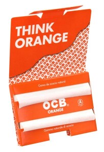 OCB Orange SW doppelt kurz Zigarettenpapier