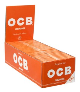 1 Display OCB Orange SW doppelt kurz Zigarettenpapier