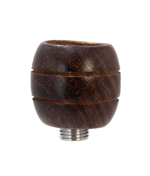 Holzkopf Standard, 28mm, dunkelbraun