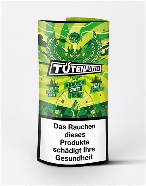 TÜTENFUTTER GREEN Kräutermischung 25g –...