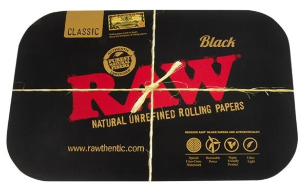 RAW™  schwarze Magnetabdeckung (27,5 × 17,5 cm) für RAW™ Rolling Tray
