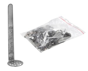 Einhängesiebe aus Edelstahl – 12 mm – 100 Stück – Black Leaf