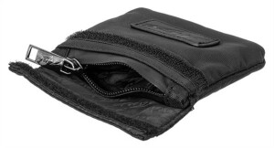 PURIZE® Aktivkohletasche XS – Geruchsdicht & Kompakt | 100×90 mm, Schwarz
